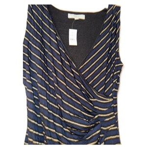 Striped Sleeveless Dress